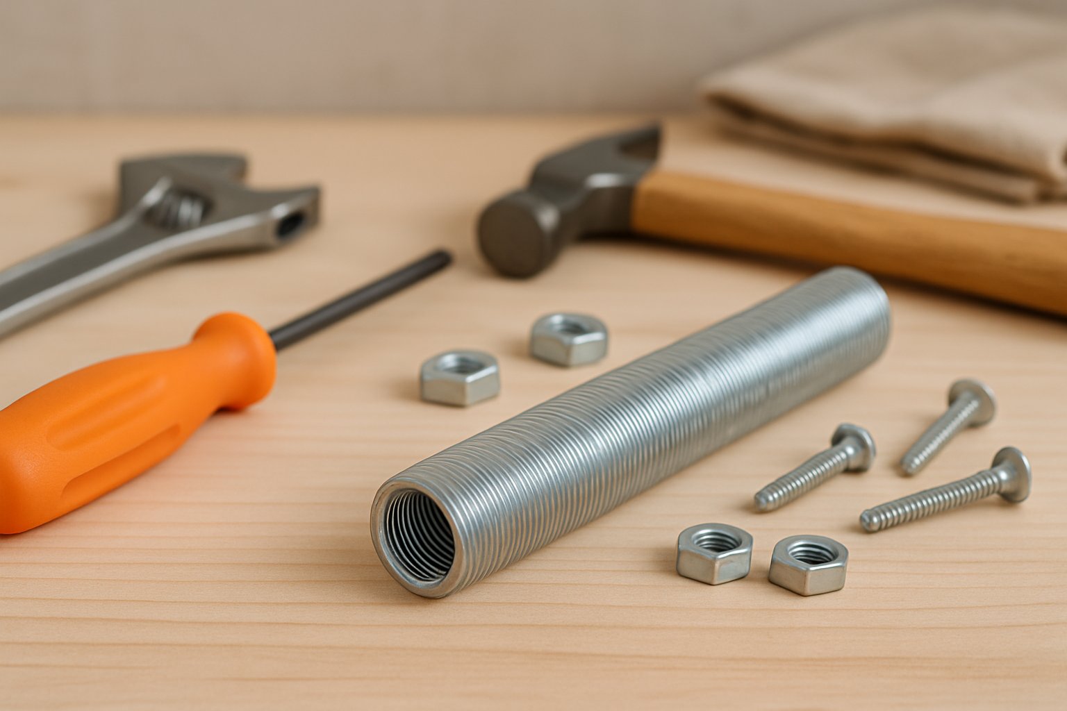 Barra filettata cava: guida completa alle filettature interne