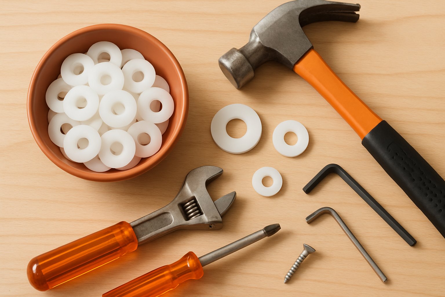 Rondelle in plastica: guida completa, usi e caratteristiche