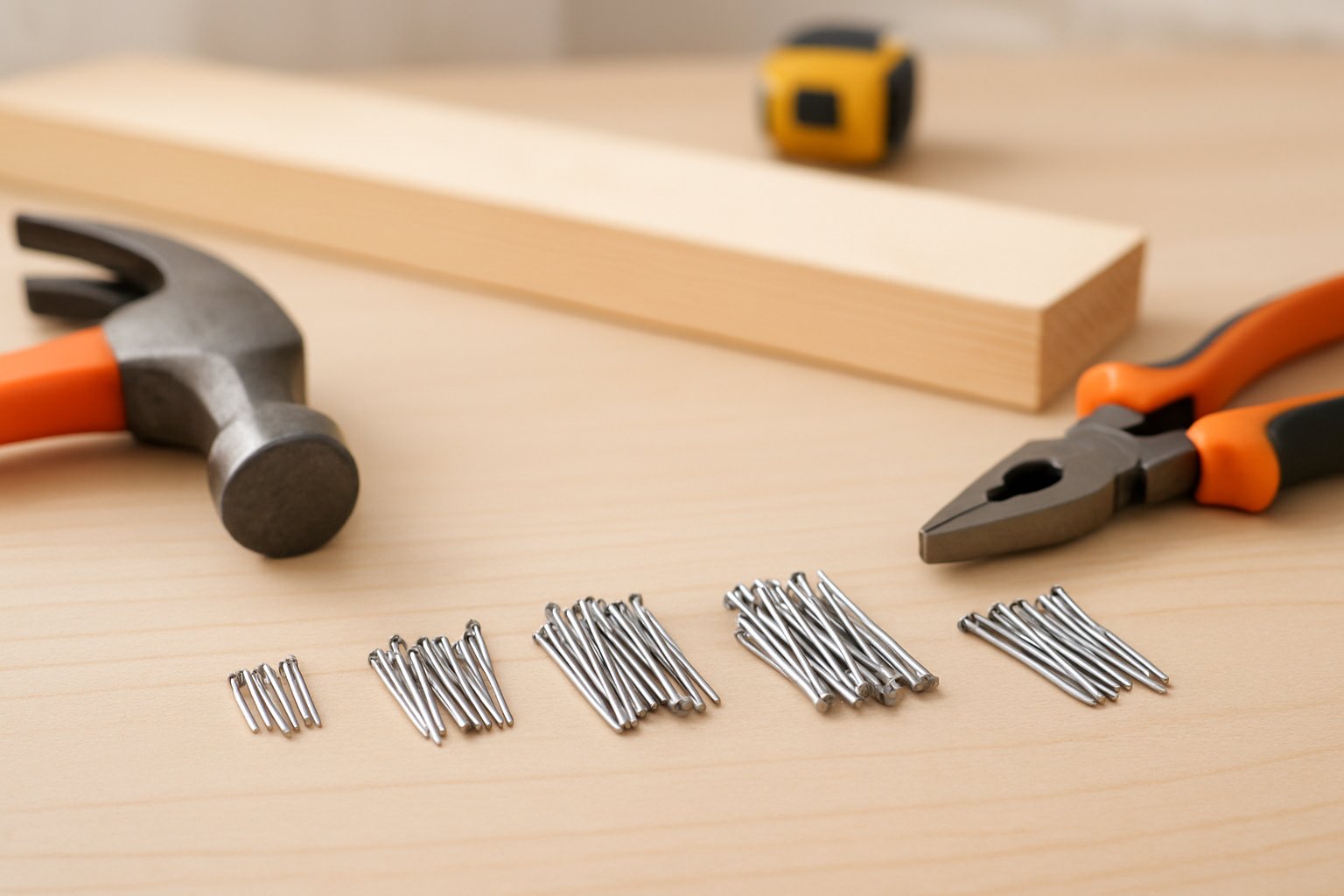 Chiodini piccoli per legno: guida ai tipi e alle applicazioni