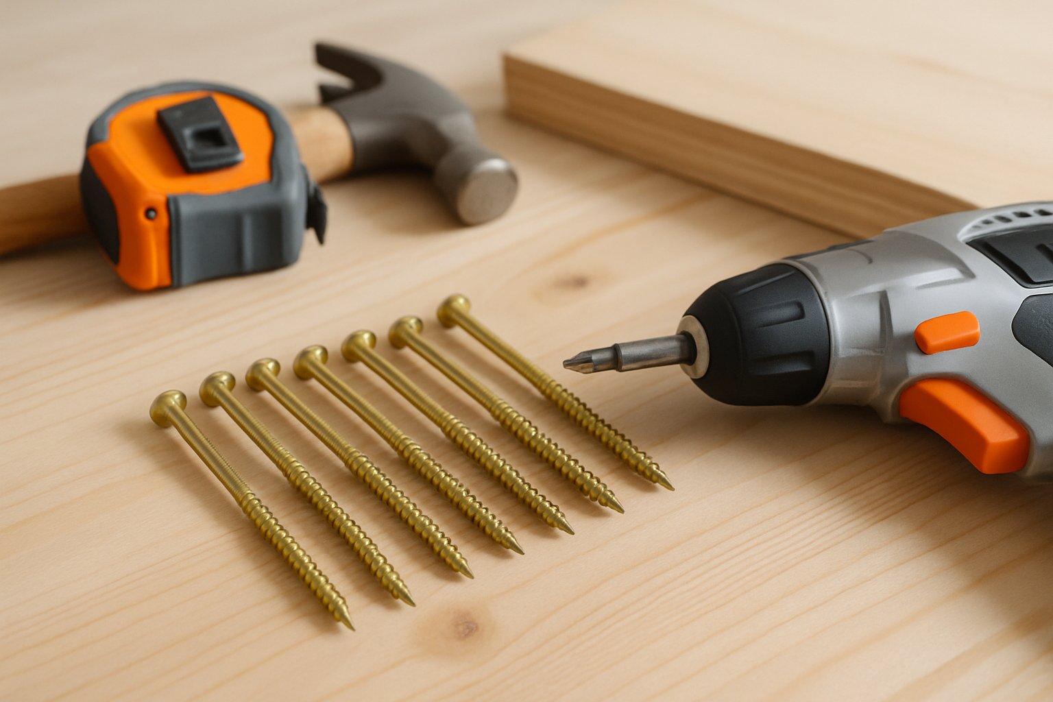 Viti per legno lamellare 6x120: guida alle misure e all'uso