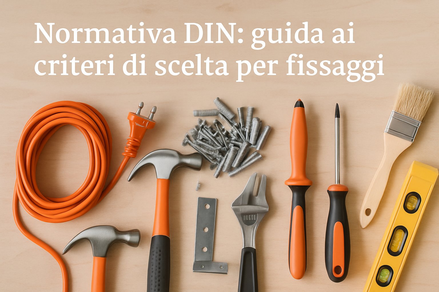 Normativa DIN: guida ai criteri di scelta per fissaggi